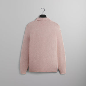 Kith Boucle Harmon Rugby Pullover Sweater - French Pink