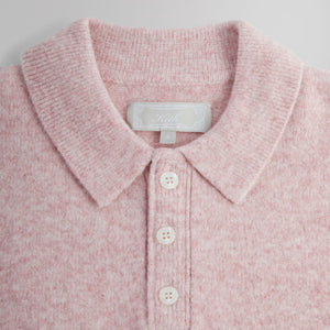 Kith Boucle Harmon Rugby Pullover Sweater - French Pink – Kith Europe
