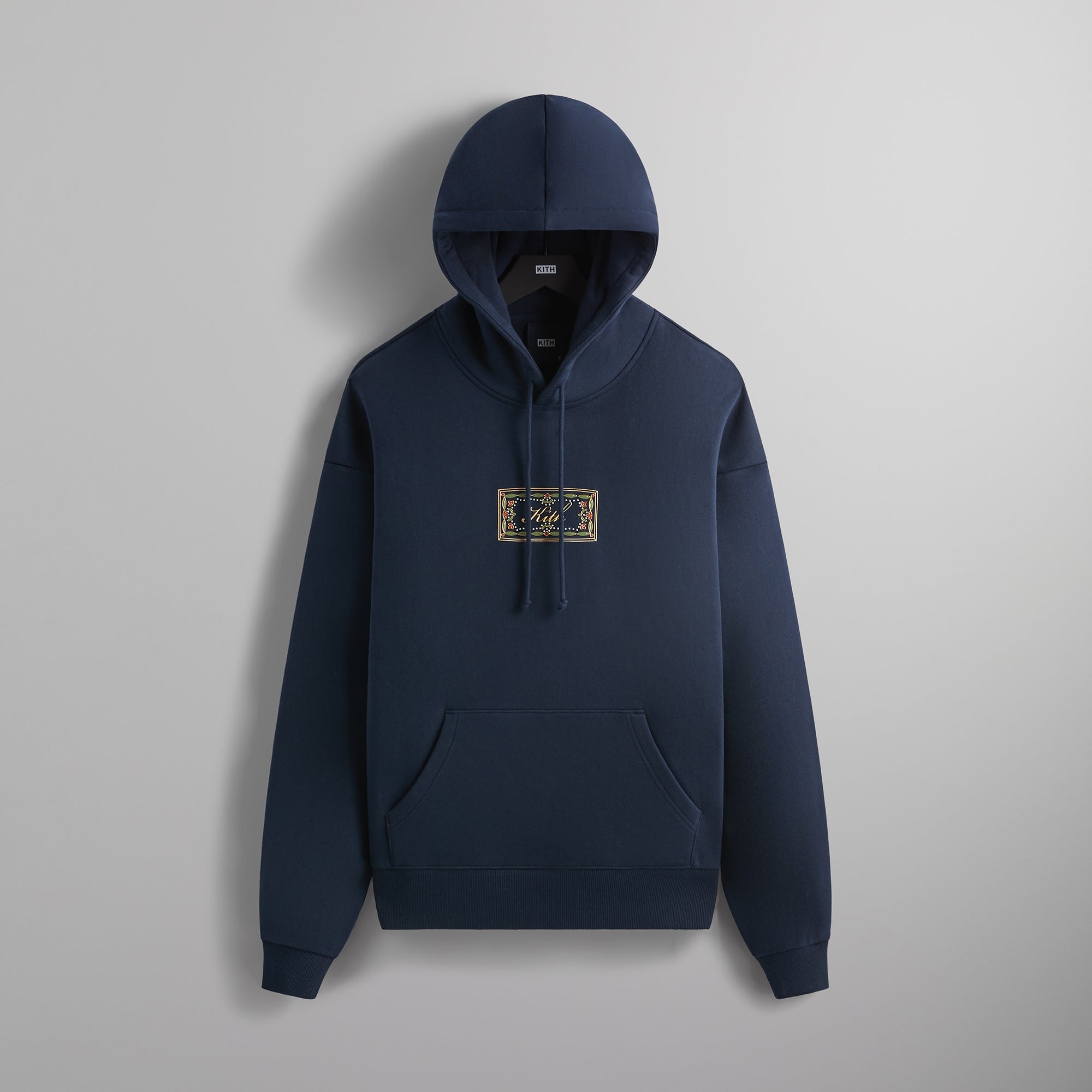 Kith Ornamental Script Nelson Hoodie - Nocturnal – Kith Europe