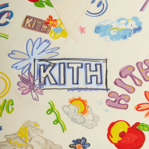 Kith Sketchbook Nelson Crewneck - Sandrift PH