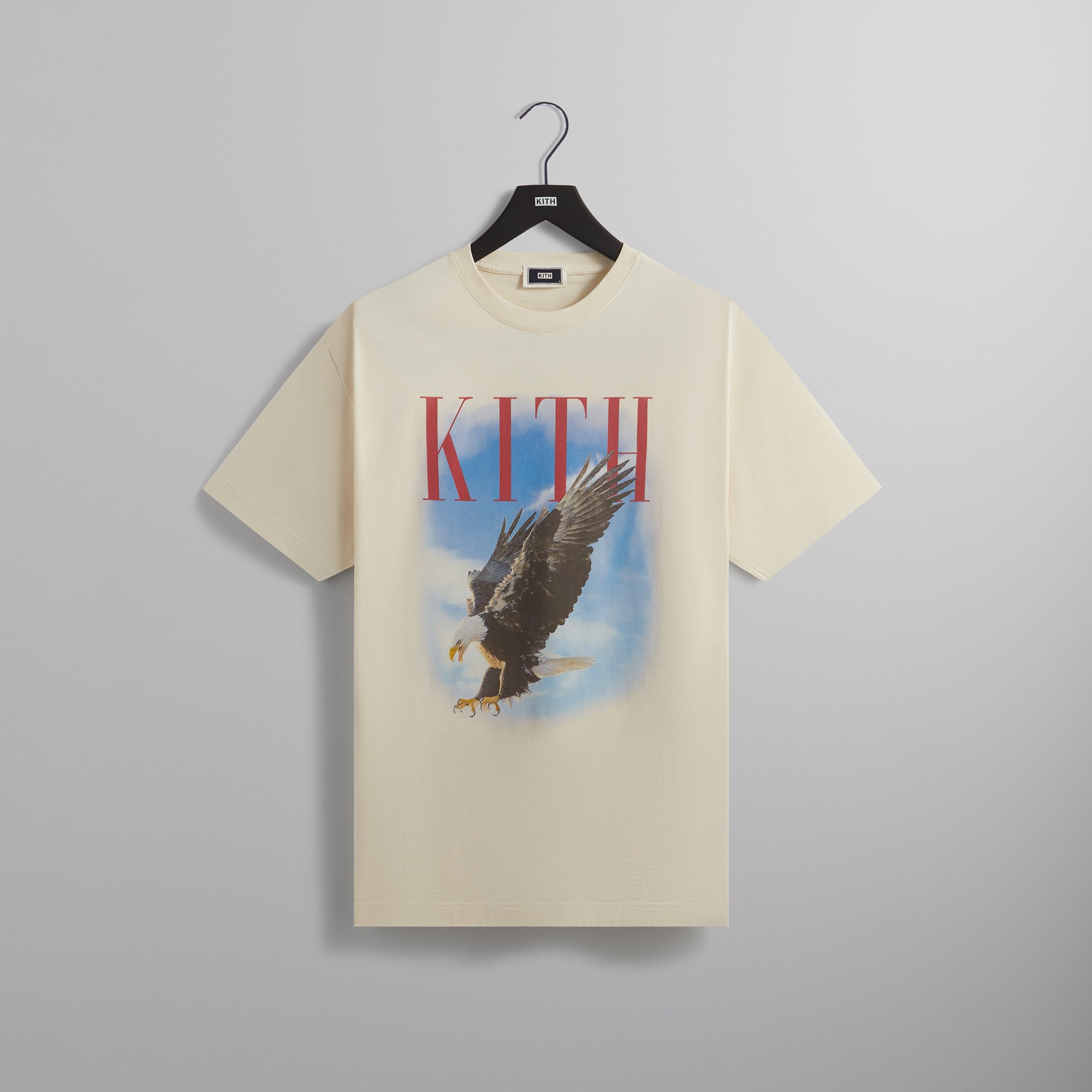 Kith Eagle Vintage Tee - Sandrift – Kith Europe