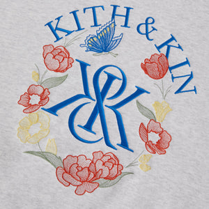 Kith K&K Monogram Nelson Crewneck - Light Heather Grey