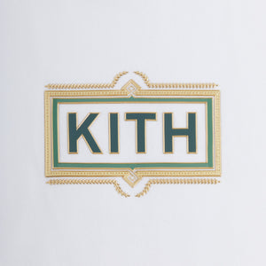 Kith Ornate Classic Logo Tee - White