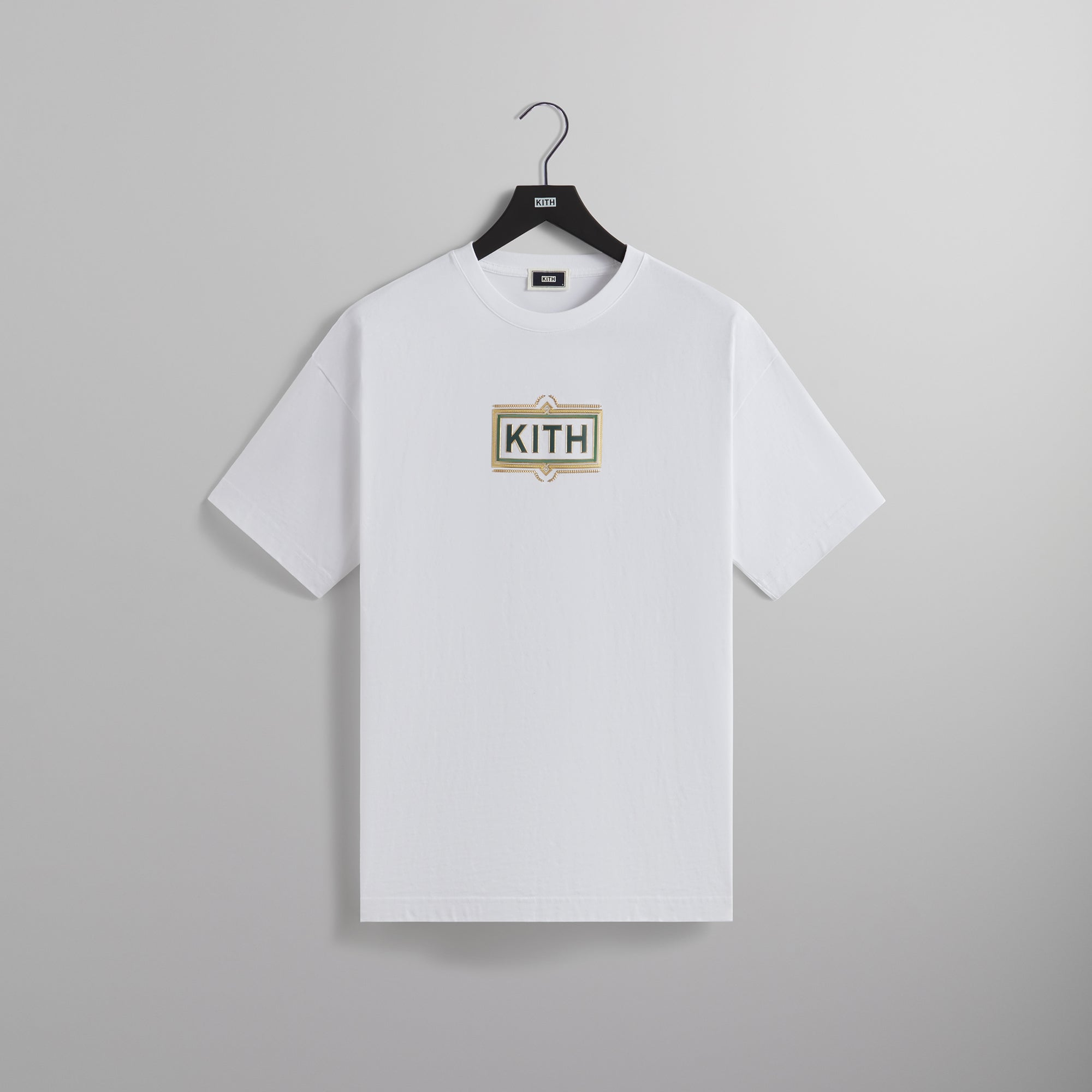 Kith Ornate Classic Logo Tee - White – Kith Europe