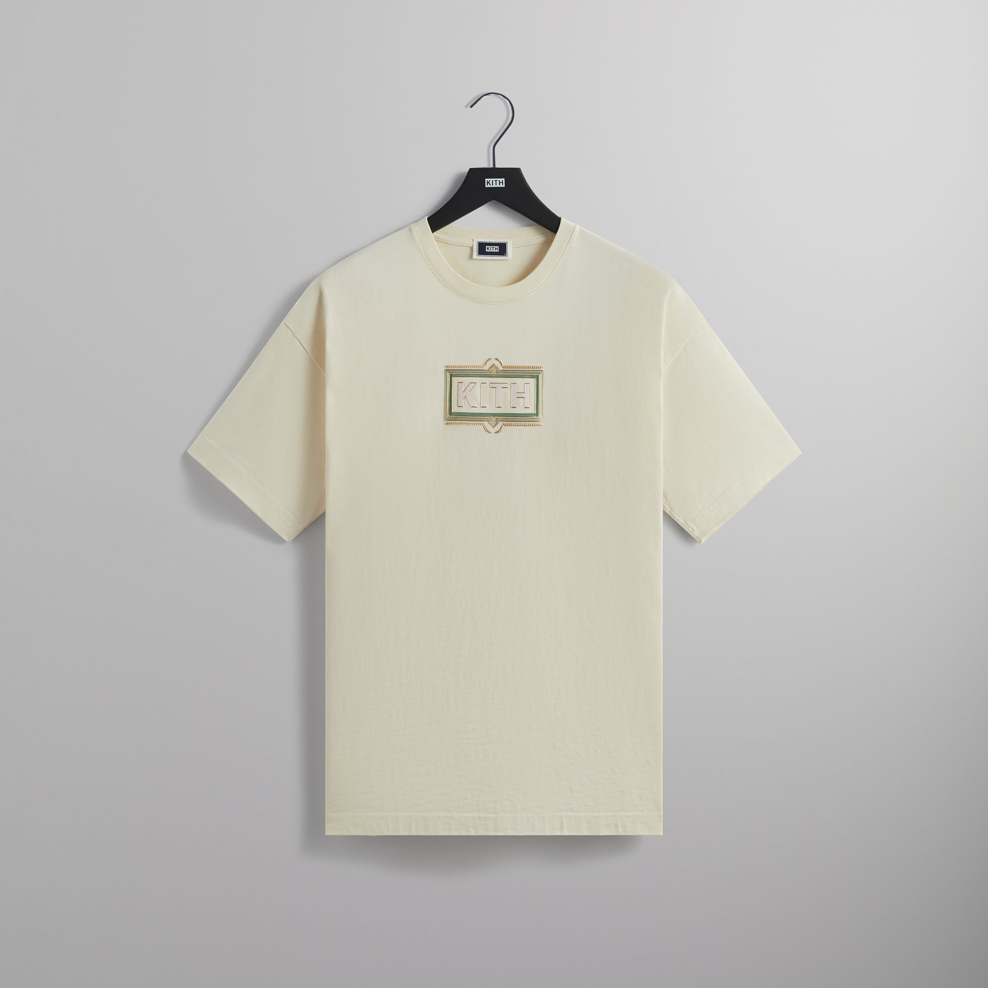 Kith Ornate Classic Logo Tee - Sandrift PH – Kith Europe