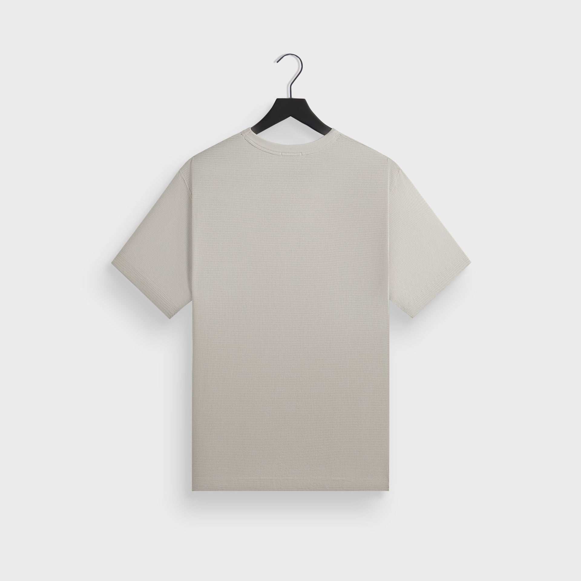 Kith Pointelle Mesh Leonard Pocket Tee - Concrete