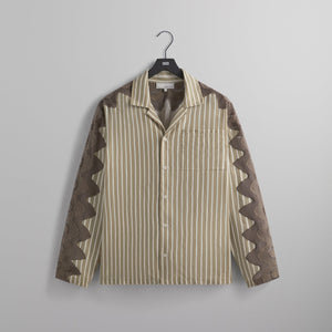 Kith &Kin Lace Combo Adonis Camp Collar Shirt - Arch