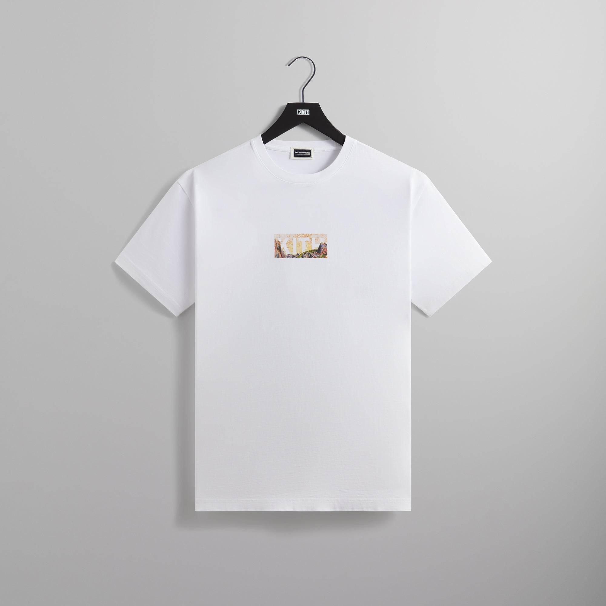 Kith for Columbia Yosemite Classic Logo Tee - White – Kith Europe