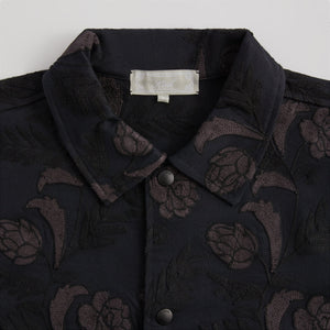 Kith Chain-Stitched Woodpoint Shirt - Black PH