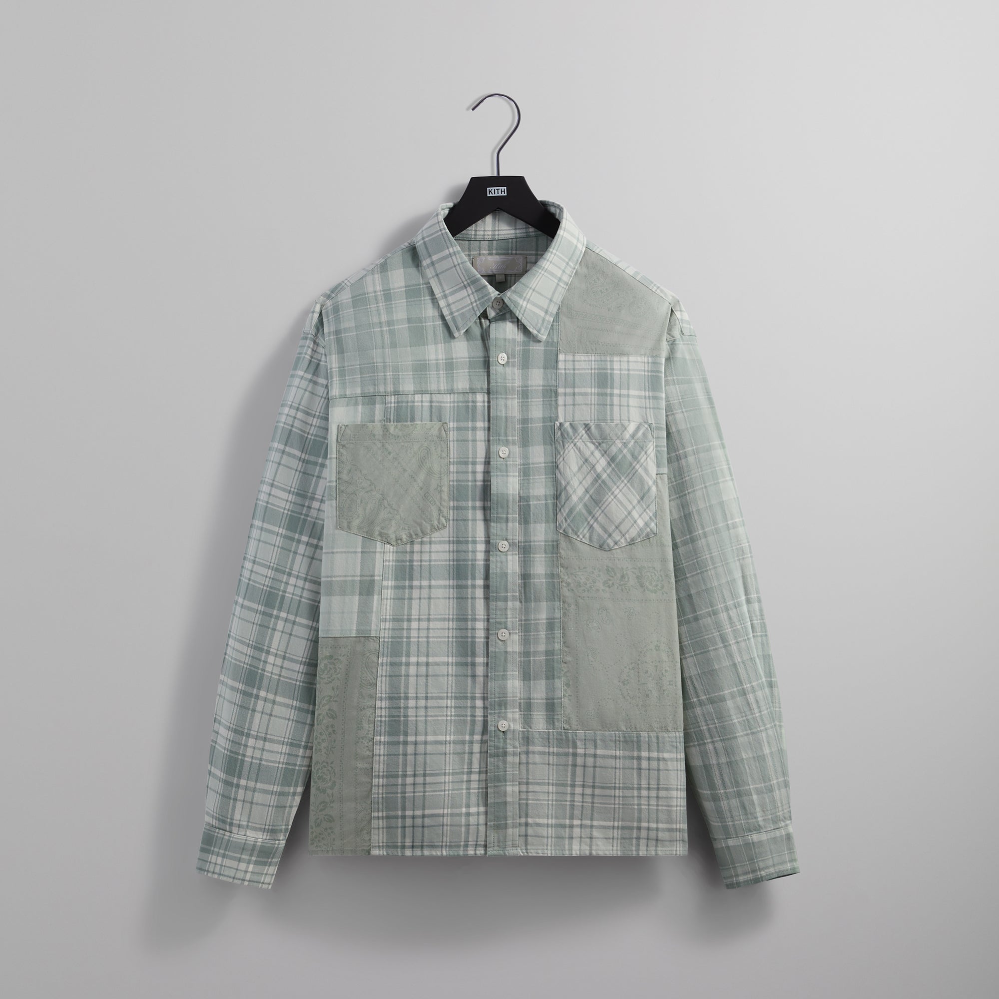 Kith Patchwork Jaydin Buttondown Shirt - Palais – Kith Europe