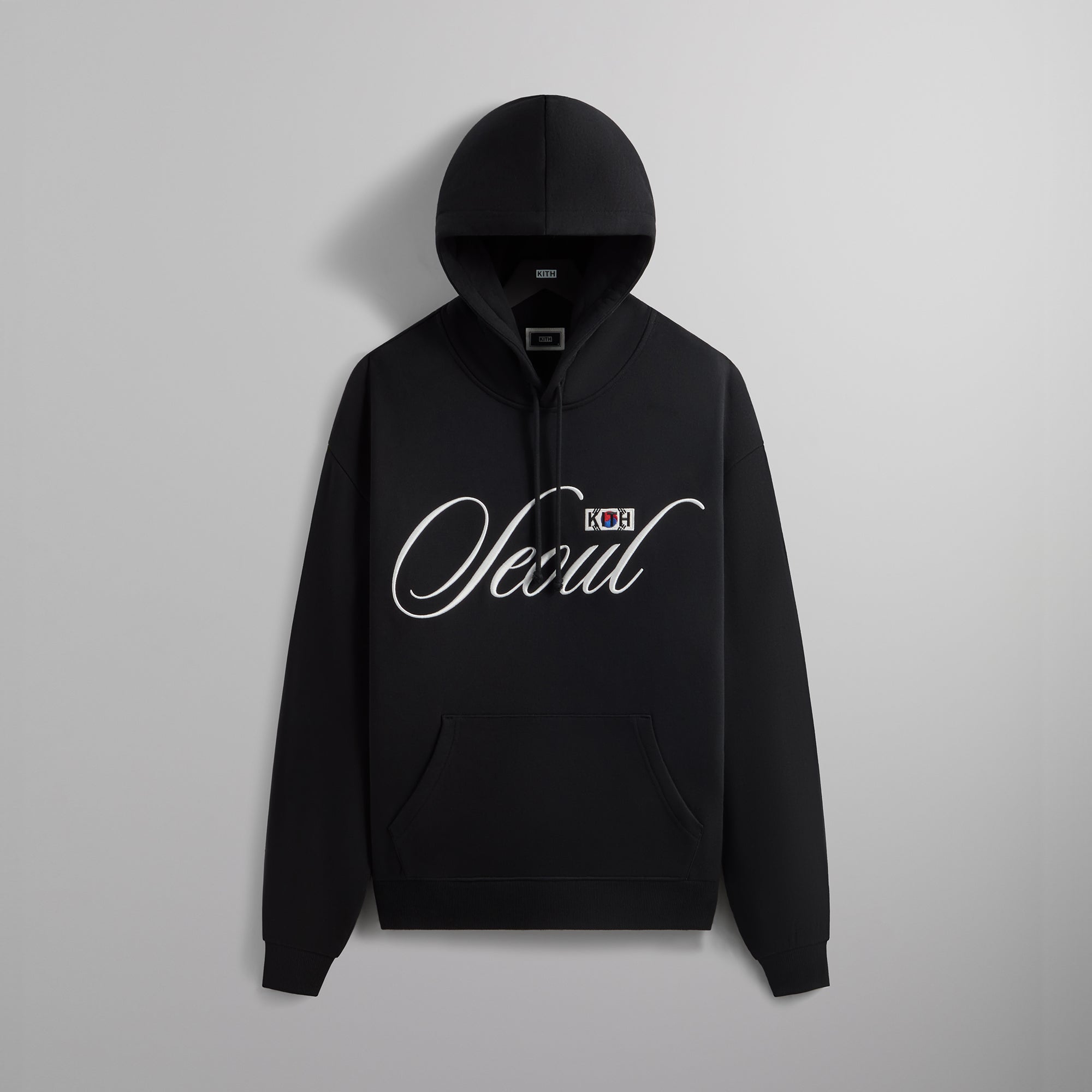 Kith Seoul Nelson Hoodie - Black – Kith Europe