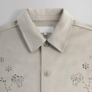 Kith Isaac Microsuede Long Sleeve Buttondown - Region