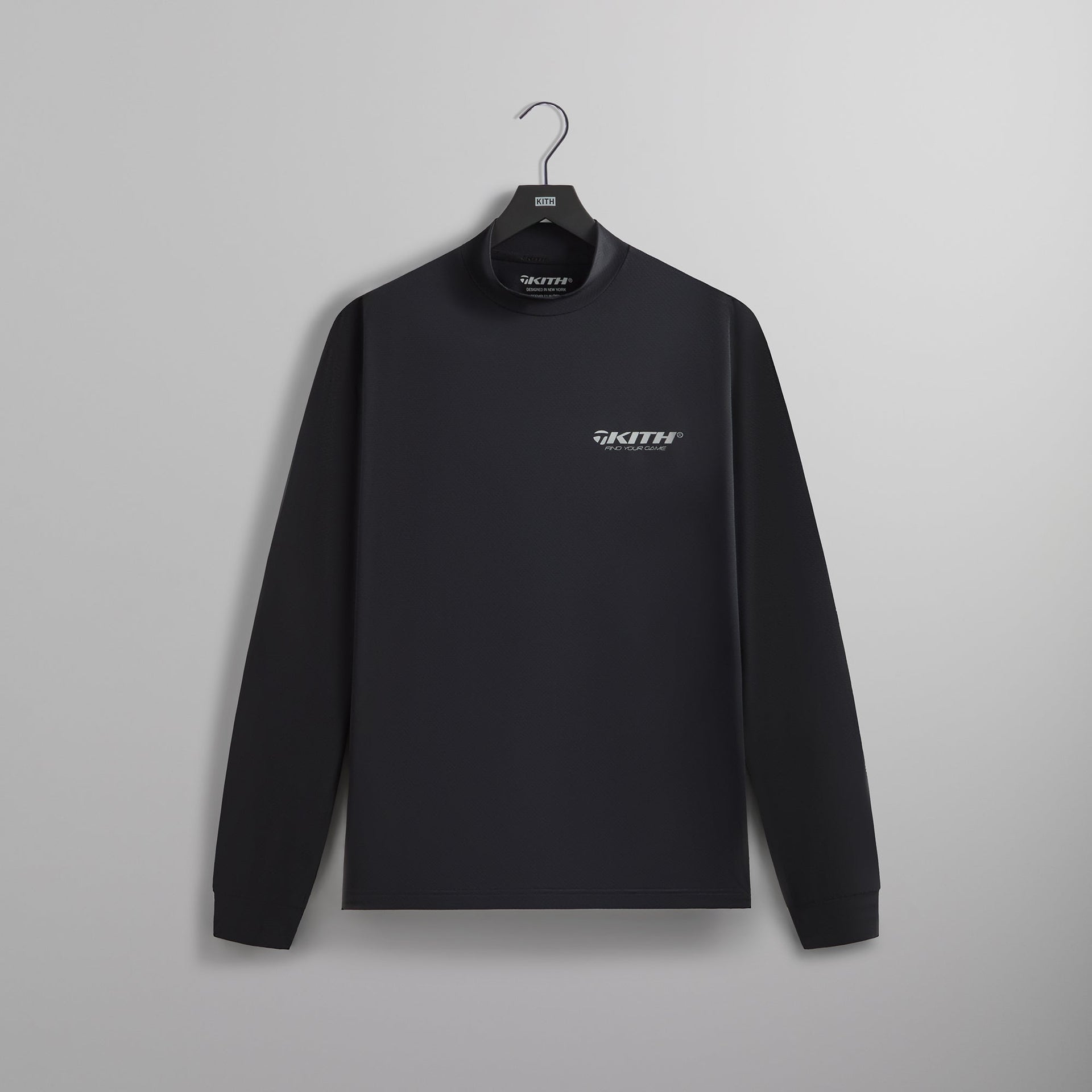 Kith for TaylorMade Scratch Mock Neck - Black