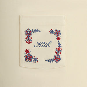 Kith Paisley Pocket Tee - Sandrift