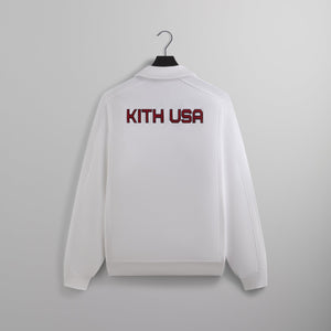 Kith for USA Basketball Nelson Collared Pullover - White