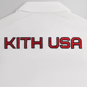 Kith for USA Basketball Nelson Collared Pullover - White