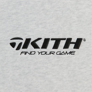 Kith for TaylorMade Find Your Game Nelson Crewneck - Light Heather Grey PH