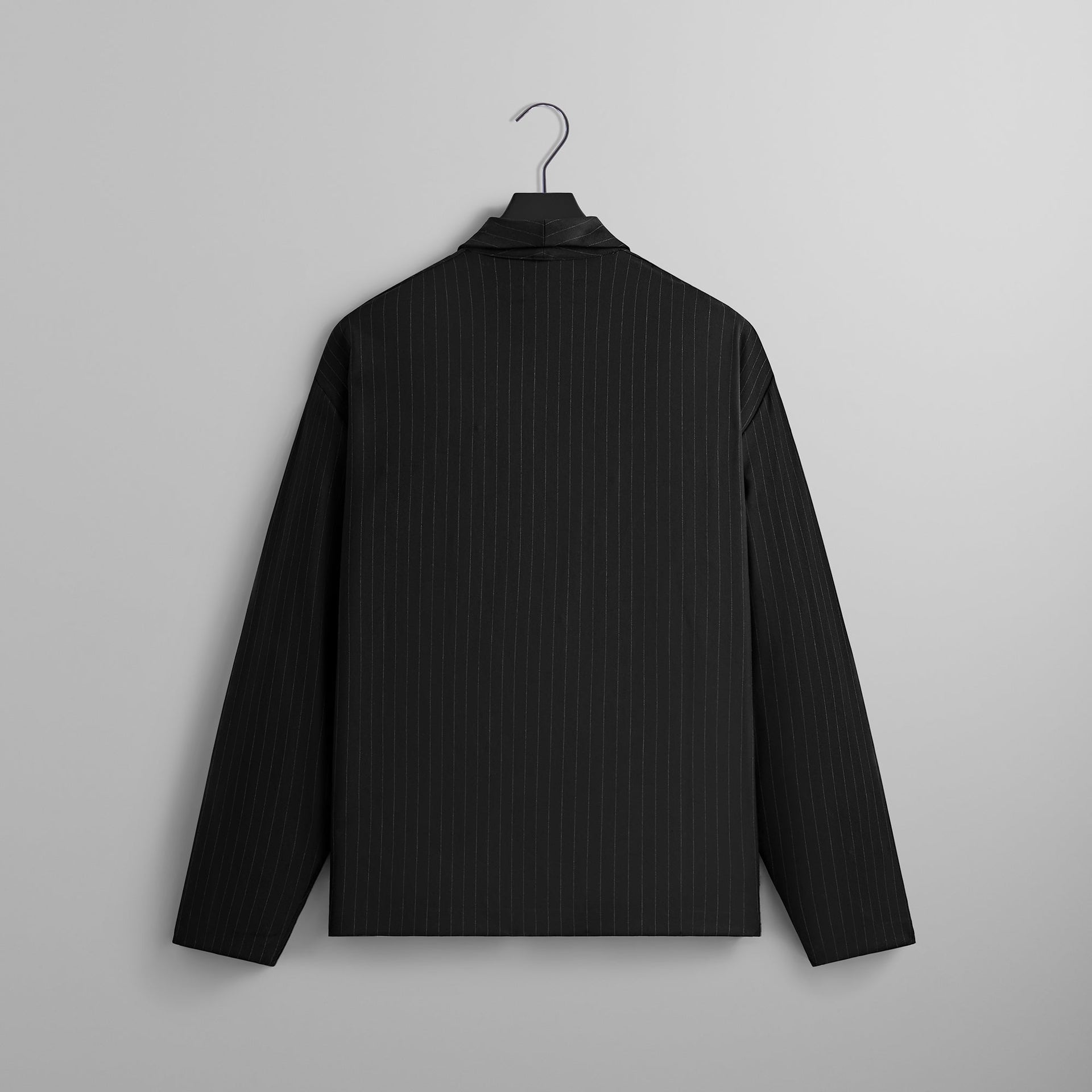 Kith Double Weave Thompson Crossover Shirt - Black