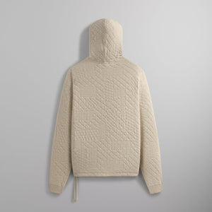 Kith Mixed Stitch Interlock Williams III Hoodie - Sandy Heather