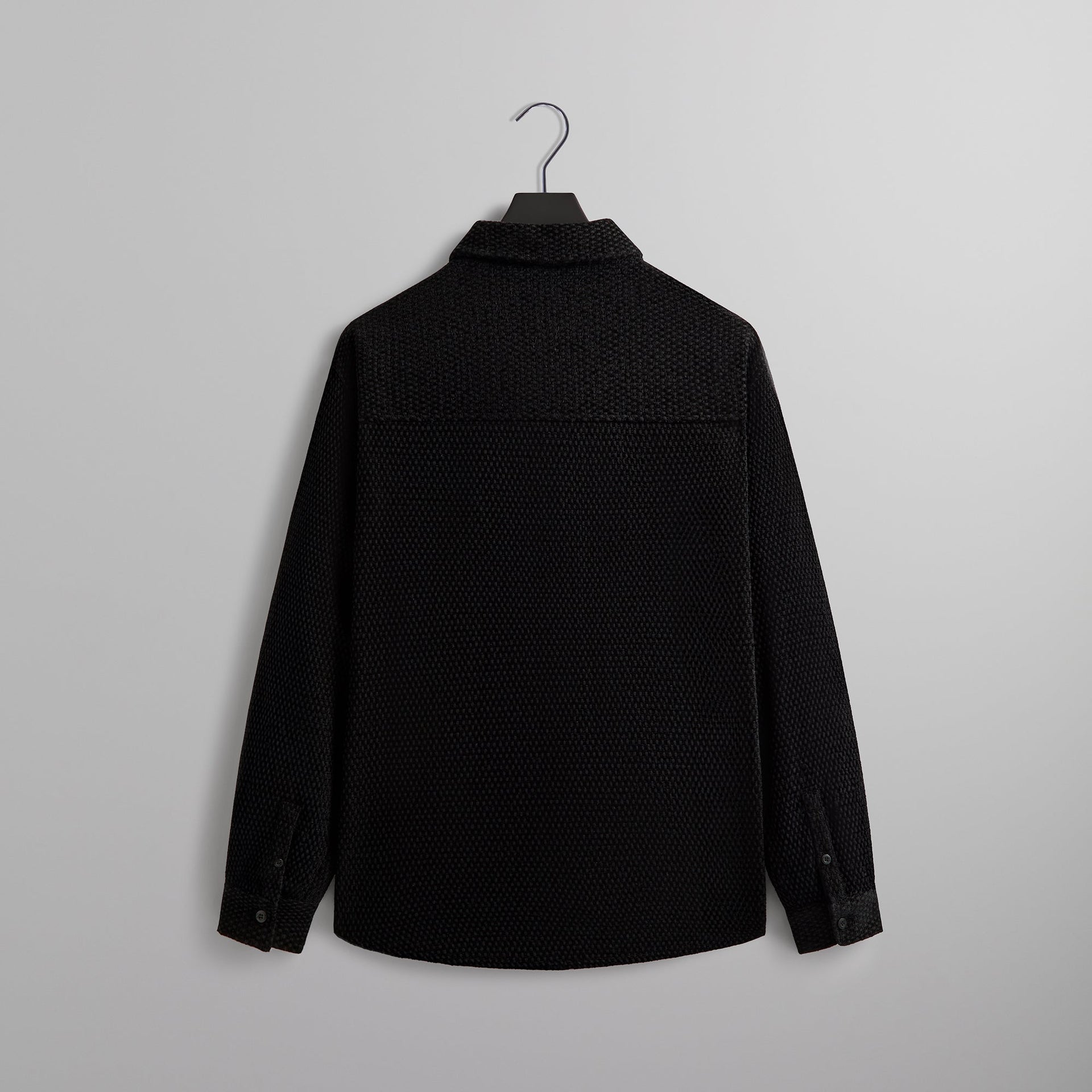 Kith Chenille Tweed Apollo Shirt - Black