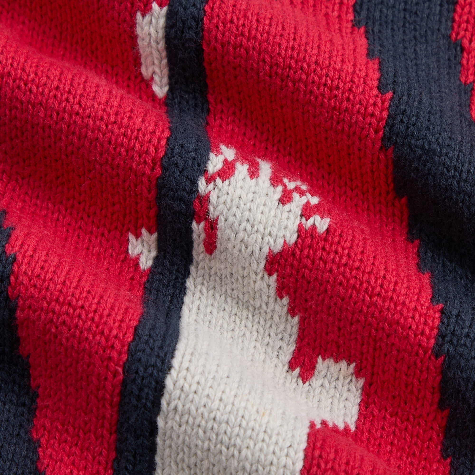 Kith Big Letter New York Wyona Full Zip Sweater - Light Heather