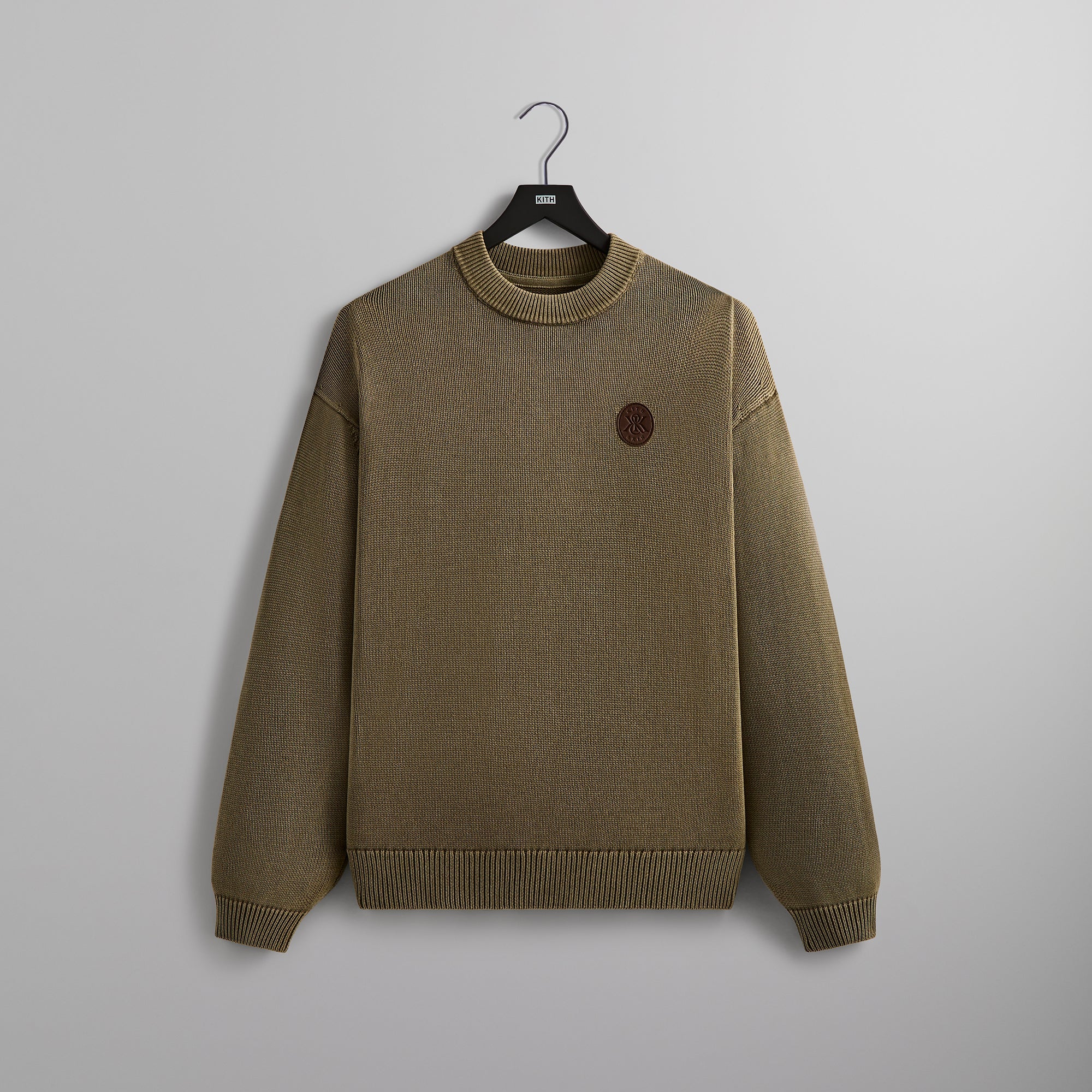 Kith Garment Dyed Lewis Sweater - Palomino – Kith Europe