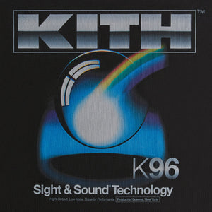 Kith Sight & Sound 1996 Vintage Tee - Black