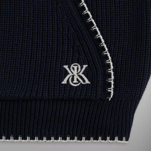 Kith Knit Miles Hoodie - Ink PH