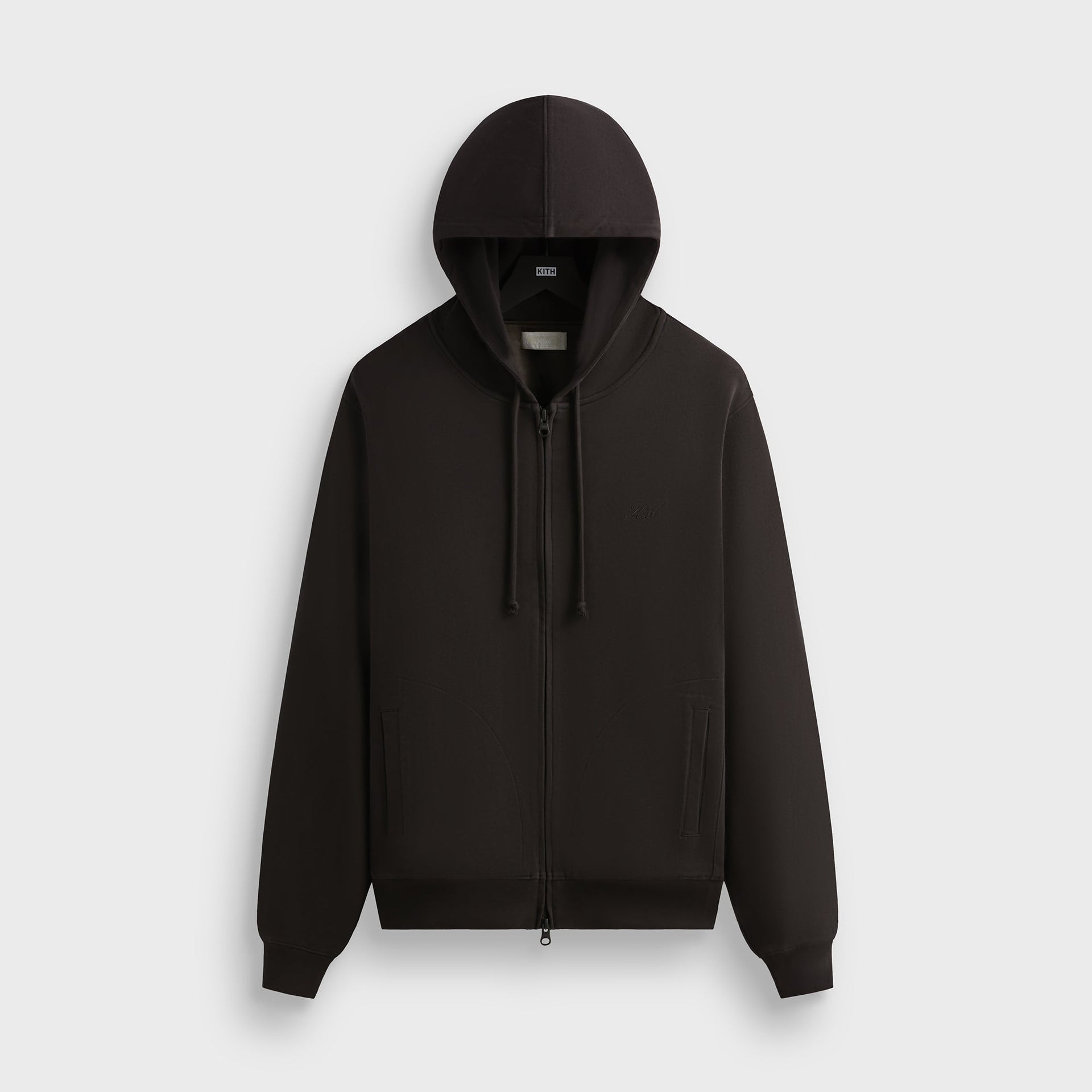 Kith Interlock Williams V Full Zip Hoodie - Studio