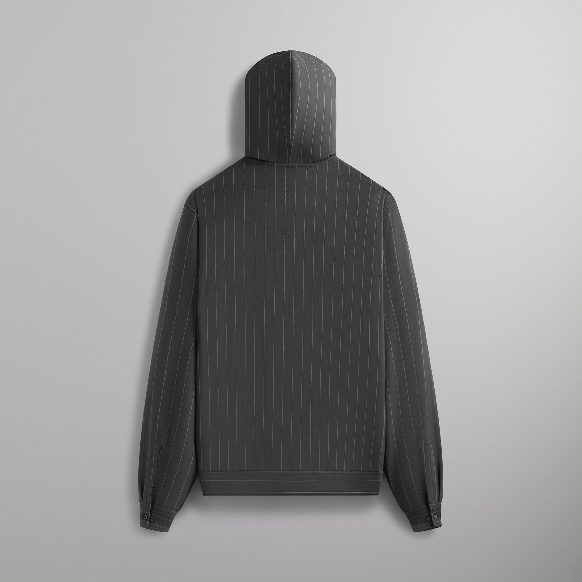 Kith Double Weave Selfridge Zip Up Hoodie - Carbon