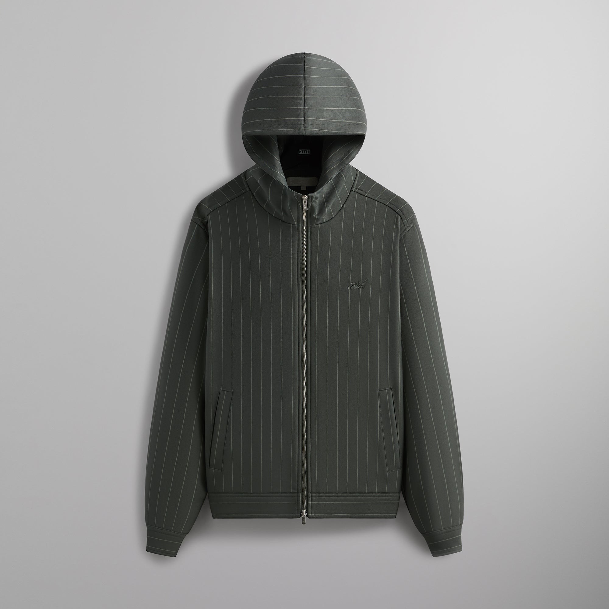 Kith Double Weave Selfridge Zip Up Hoodie Machine Kith Europe