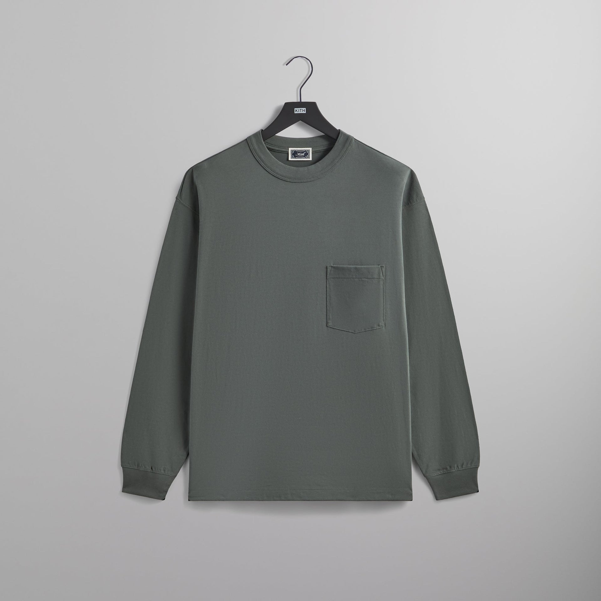 Kith Long Sleeve Leonard Pocket Tee - Machine