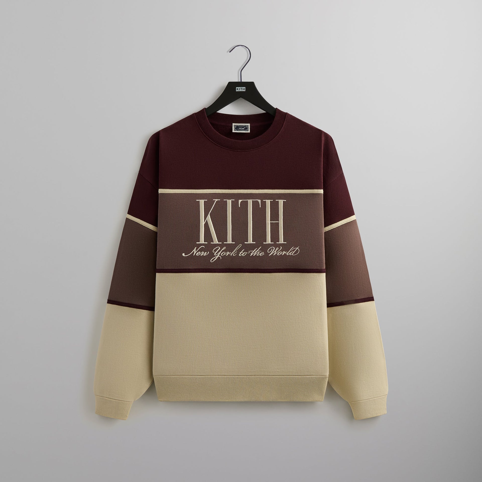 Kith Panelled Nelson Crewneck - Rave