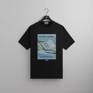 Kith NY to the World Int. Service Airline Tee - Black