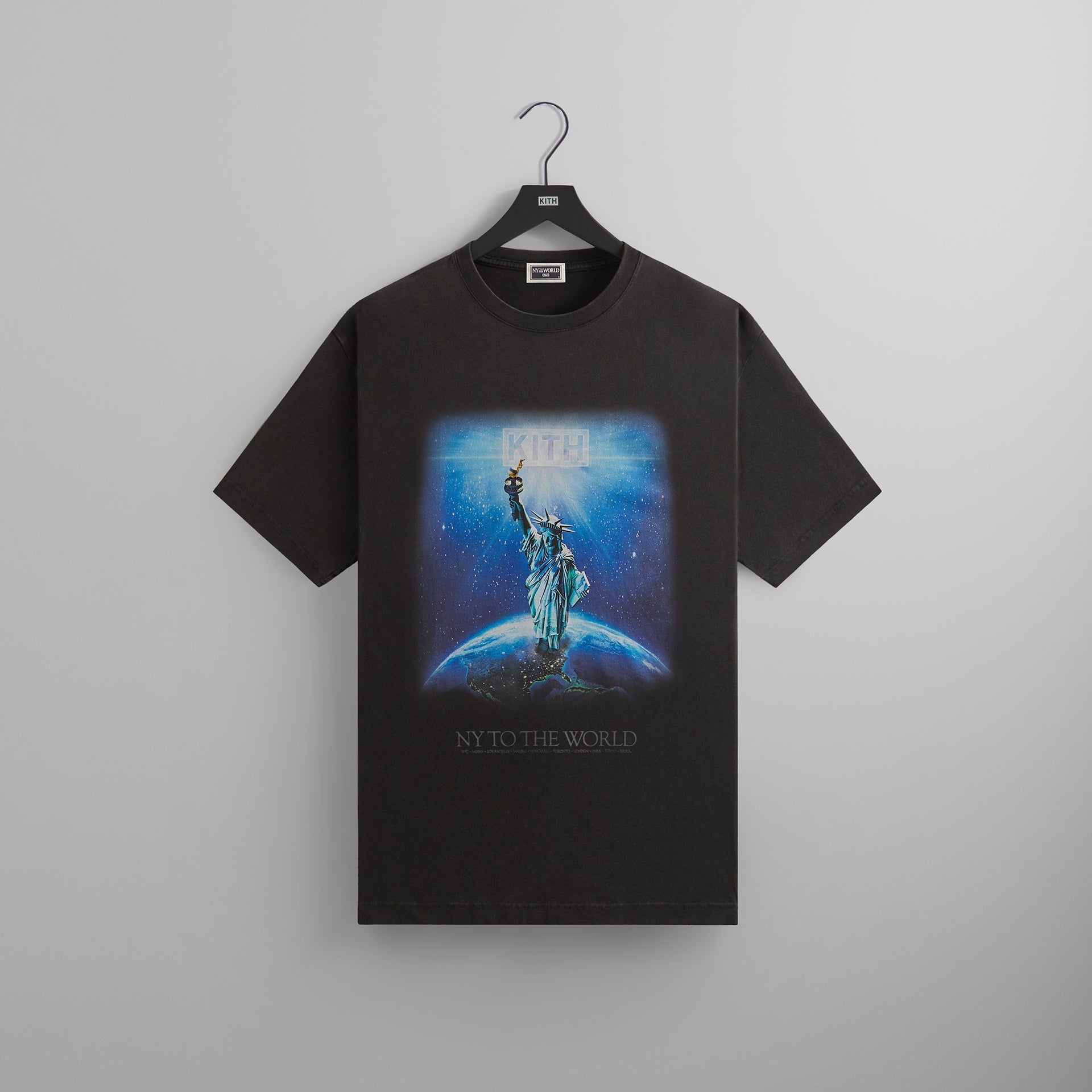 Kith Worldwide Vintage Tee - Black