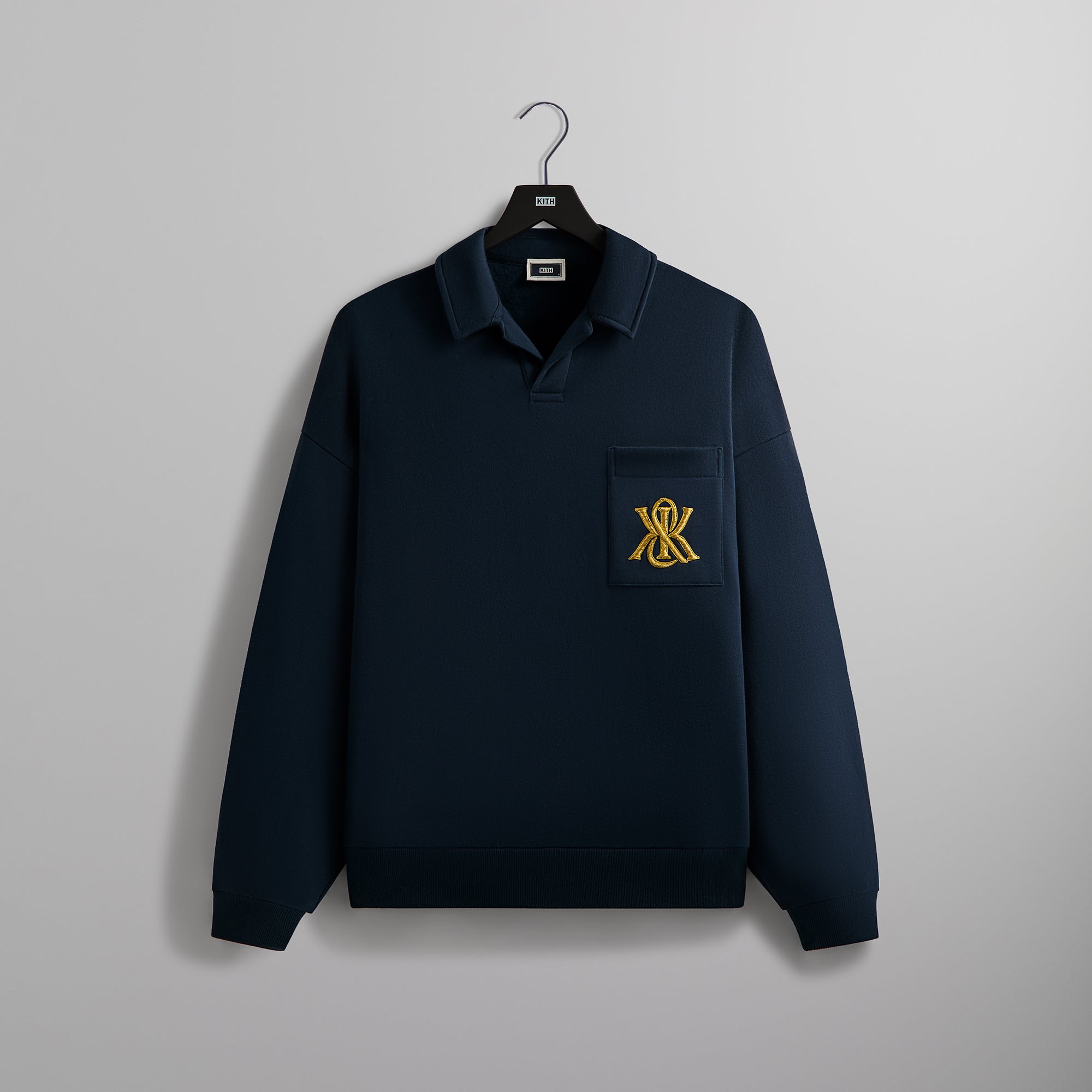 Kith K&K Nelson Collared Rugby - Nocturnal – Kith Europe