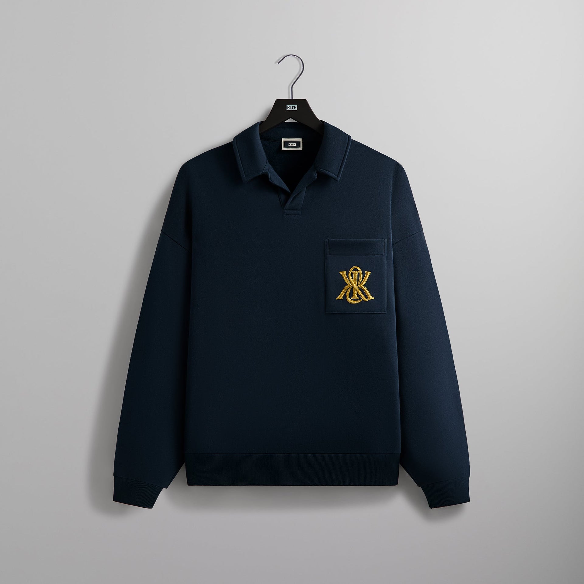 Kith K&K Nelson Collared Rugby - Nocturnal