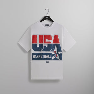 Kith for USA Basketball Champions Vintage Tee - White