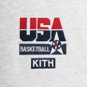 Kith for USA Basketball Vintage Nelson Hoodie - Light Heather Grey