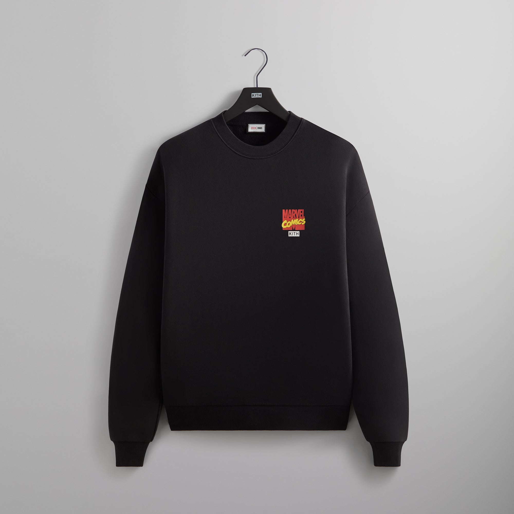 Marvel | Kith Villains Clash Vintage Nelson Crewneck - Black – Kith Europe