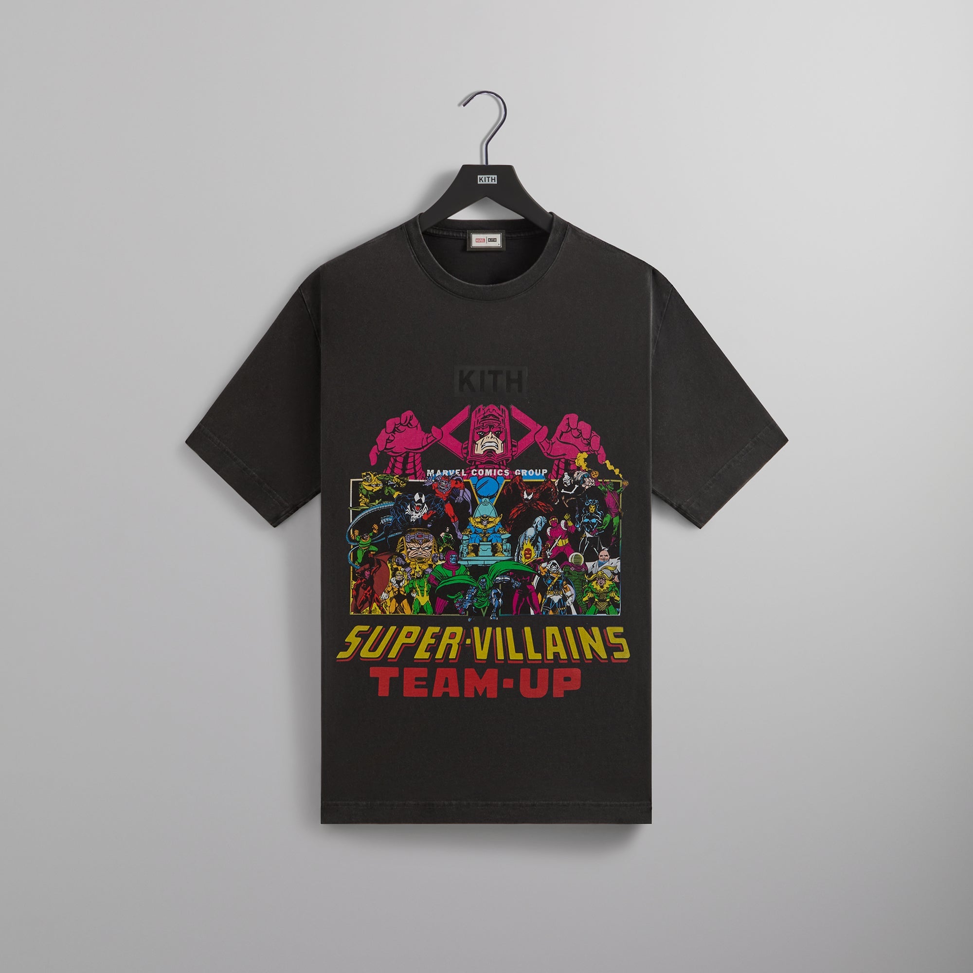 Marvel | Kith Team Up Vintage Tee - Black – Kith Europe