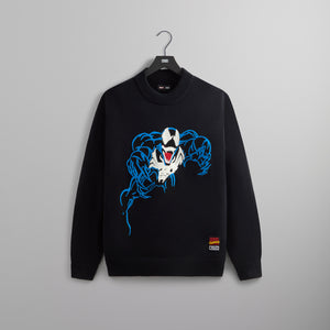 Marvel | Kith Venom Lewis Crewneck Sweater - Black