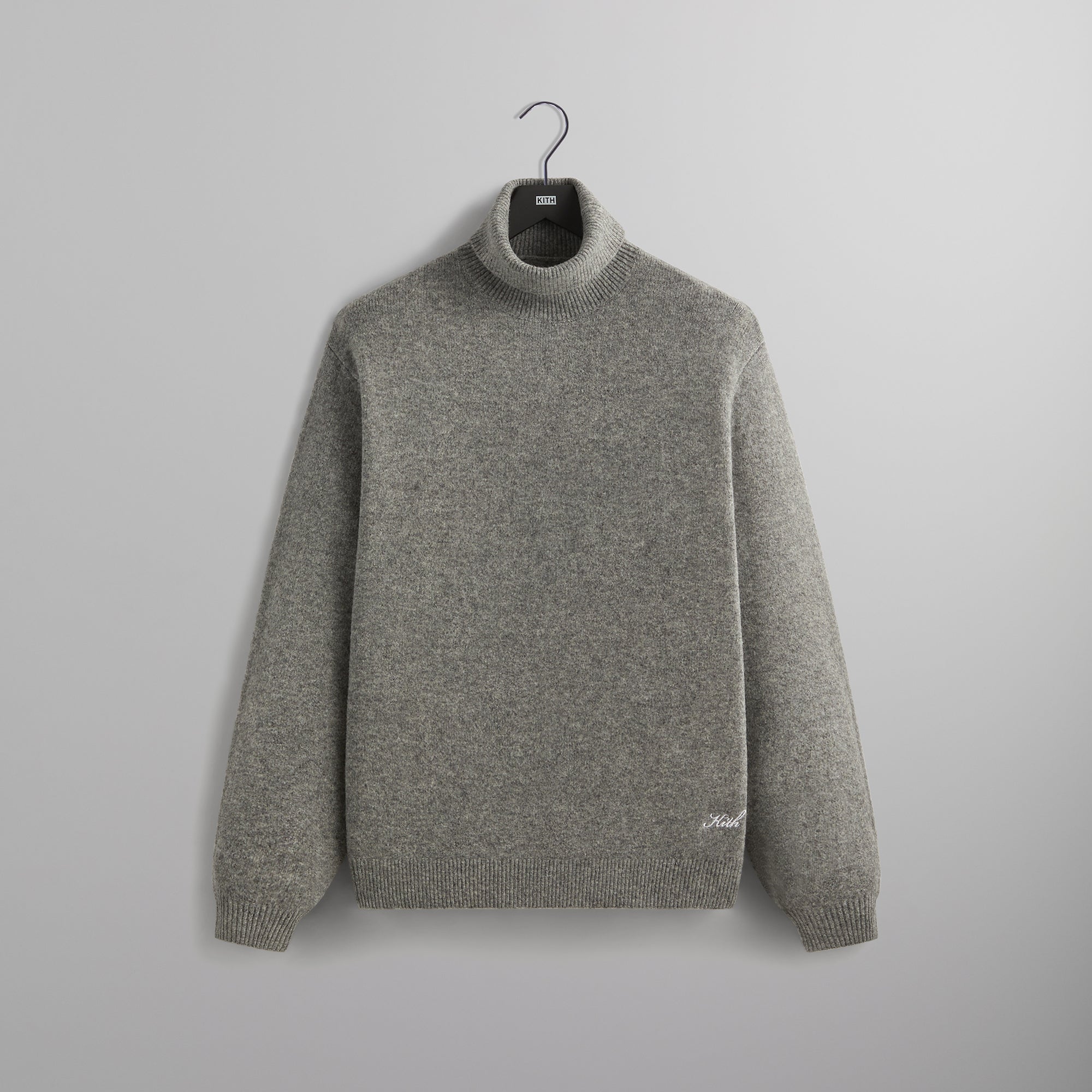 Kith Joseph Turtleneck Medium Heather Grey Kith Europe