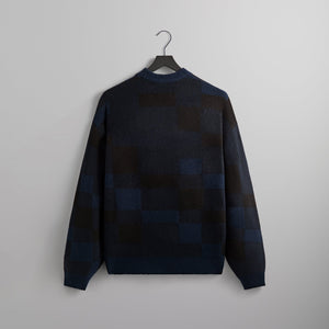 Kith Lewis Check Sweater - Nocturnal PH