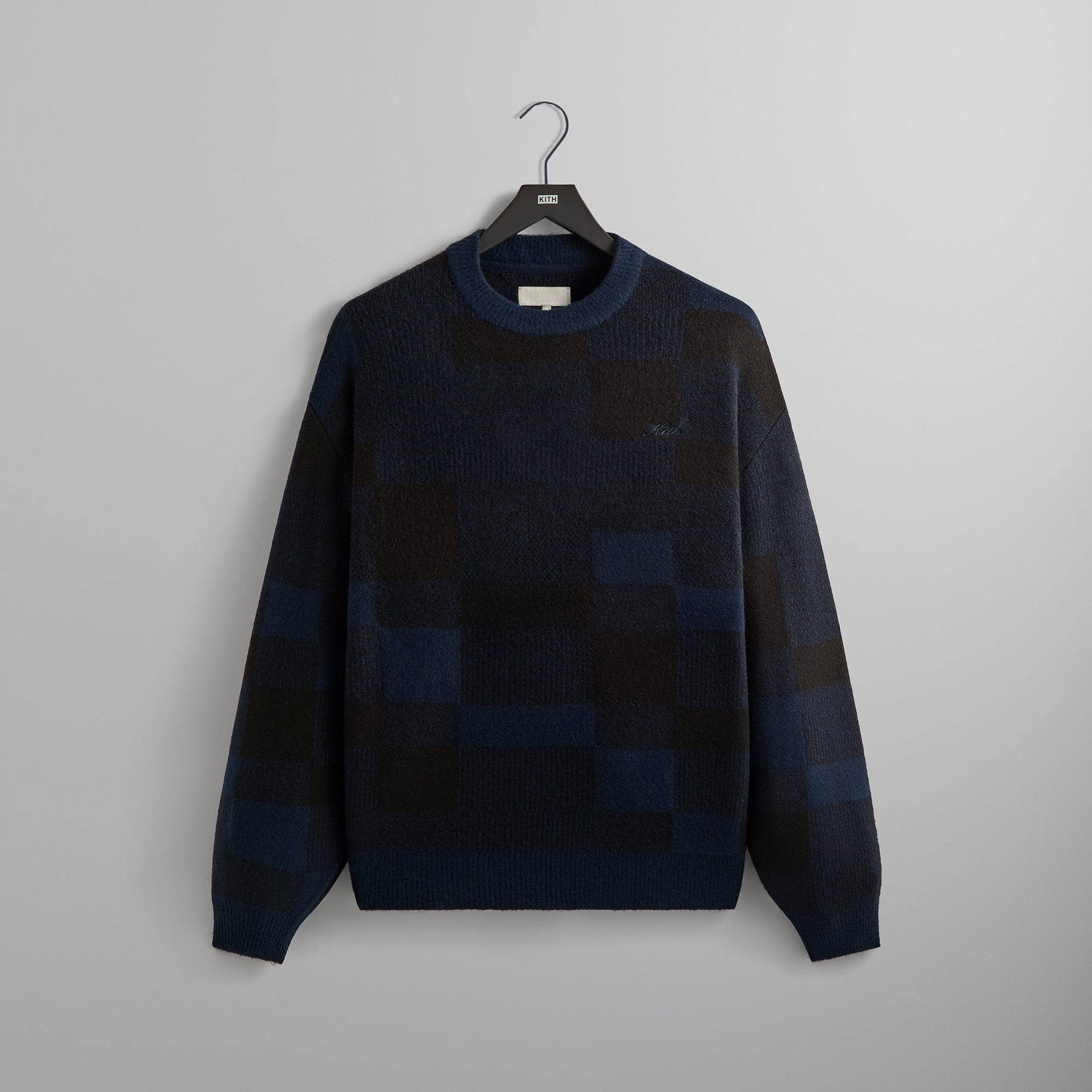 Kith Lewis Check Sweater - Nocturnal PH