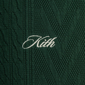 Kith Cable Fleece Quarter Zip - Stadium PH