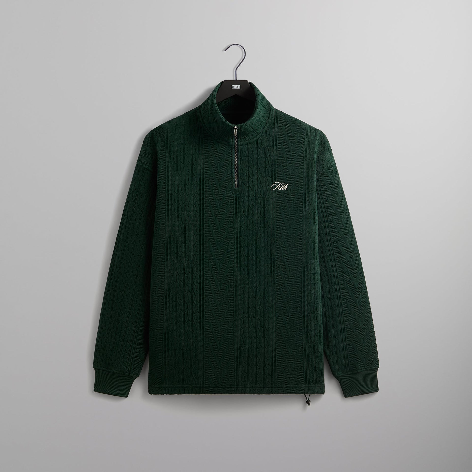 Kith Cable Fleece Quarter Zip - Stadium PH