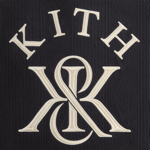 Kith Cable Fleece Quarter Zip - Admiral PH