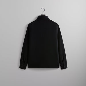 Kith Striped Interlock Ginza Shirt - Black PH