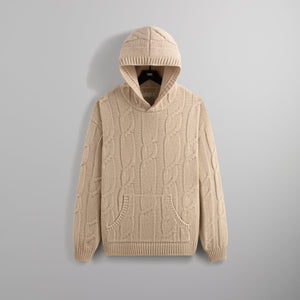 Kith Knit Elliot Hoodie - Sandy Heather